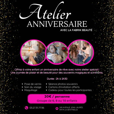 Anniversaire 6 enfants