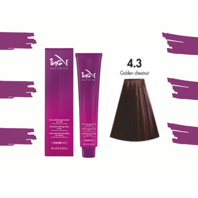 Coloration n°4.3 Chatain...