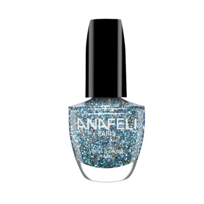 Vernis Bleu Ciel Paillettes...